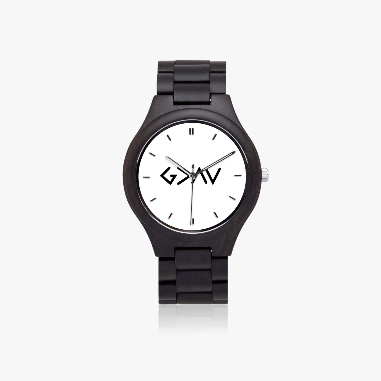 God Is Greater Than The Highs & Lows Custom Wooden Watch