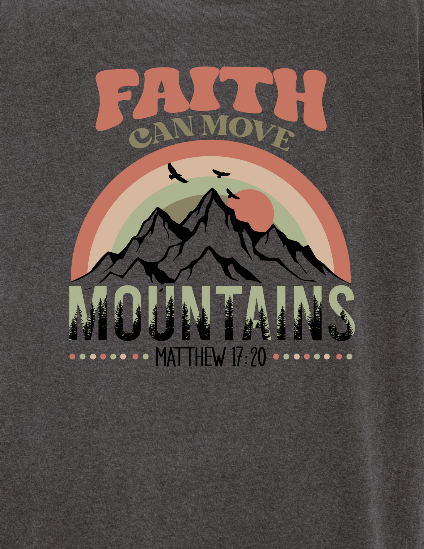 Faith Can Move Mountains Unisex Tee